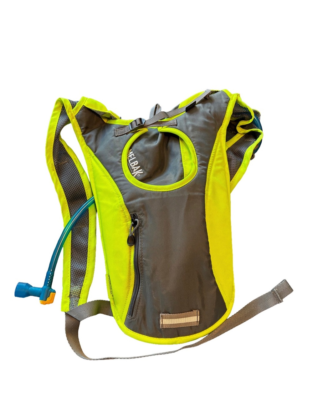 CamelBak HydroBak 50oz / 1.5L Hydration Pack Backpack Lime Green Gray